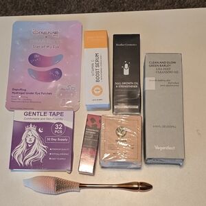 Beauty & Skincare Box Bundle | Vitamin C • Cleansing Oil • Eye Patches • NEW